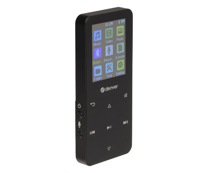 Blu-Ray, DVD, Nagrywarka Denver Odtwarzacz MP4 Denver MP-1830B BT 1,8" 4GB czarny